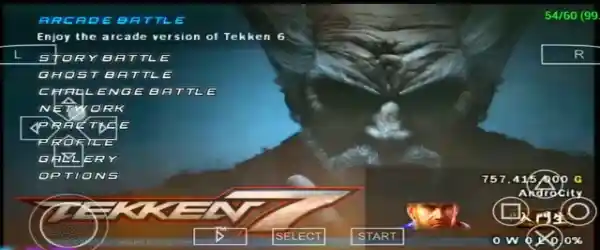 Tekken 7 PPSSPP MOD iso Zip file