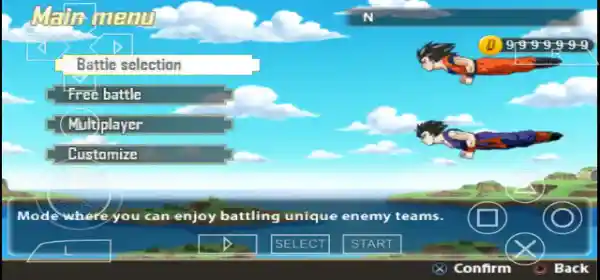 dragon ball z tenkaichi tag team 3 ppsspp