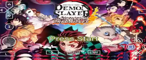 Demon Slayer Hinokami Chronicles PPSSPP ISO File download