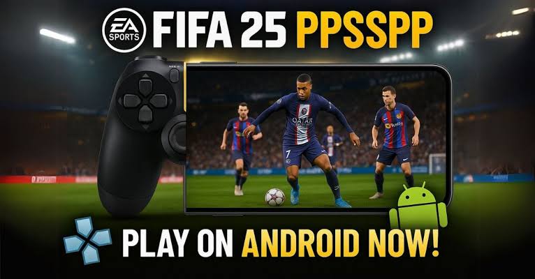 FIFA 25 PPSSPP ZIP File + Data (Offline) 2026 Download