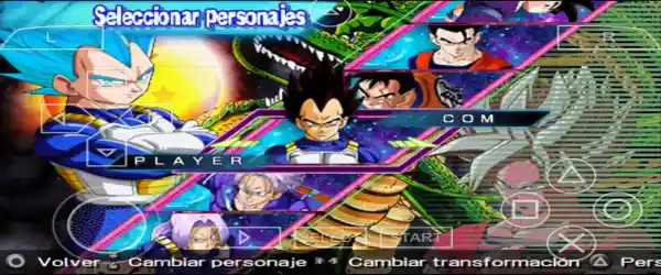 Dragon Ball Z Shin Budokai 5 PPSSPP