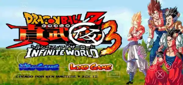 Dragon Ball Z Infinite World PPSSPP ISO file download