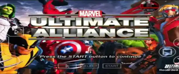 Marvel Ultimate Alliance 3 PPSSPP ISO zip for Android