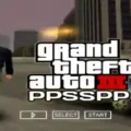 GTA 3 PPSSPP ISO Zip File Highly Compressed Android