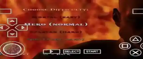 God of War 1 PPSSPP ISO Zip File Download for Android