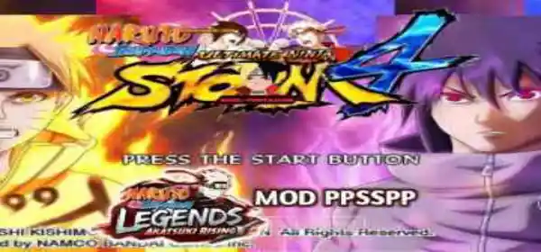 Naruto Shippuden Legends Akatsuki Rising PPSSPP download