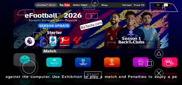 PES 2026 PPSSPP (eFootball) PS5 Camera Download Latest ISO, Features & Installation Guide