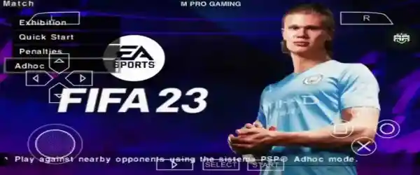 FIFA 23 PPSSPP Download For Android (Original PS5 Camera)