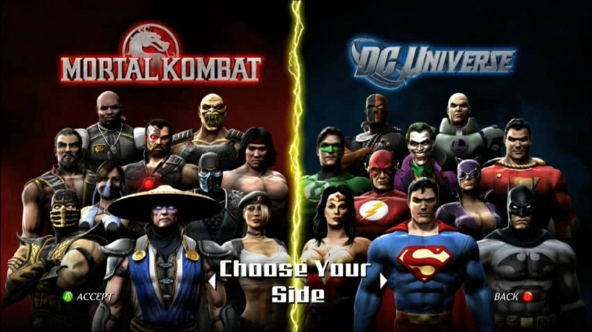 Mortal Kombat vs DC Universe