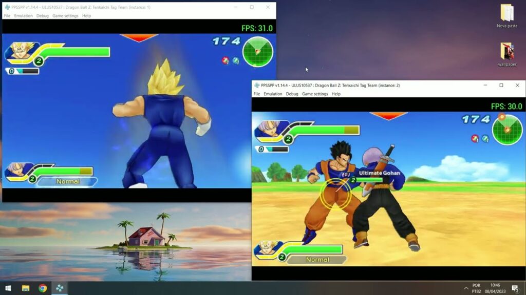 Dragon Ball PSP Game