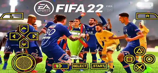 FIFA 22 PPSSPP (MOD, Original PS5 Camera) Download for Android