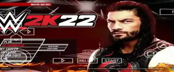 WWE 2K22 PPSSPP Zip ISO File Download For Android
