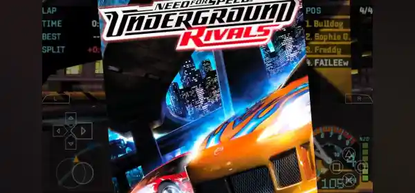 Need For Speed Underground Rivals PPSSPP ISO + Cheats Download
